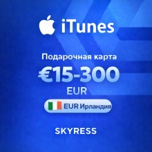 🍎 Подарочная карта Apple iTunes Gift Ирландия 15-300 EUR. 💰 НИЗКАЯ ЦЕНА ✅